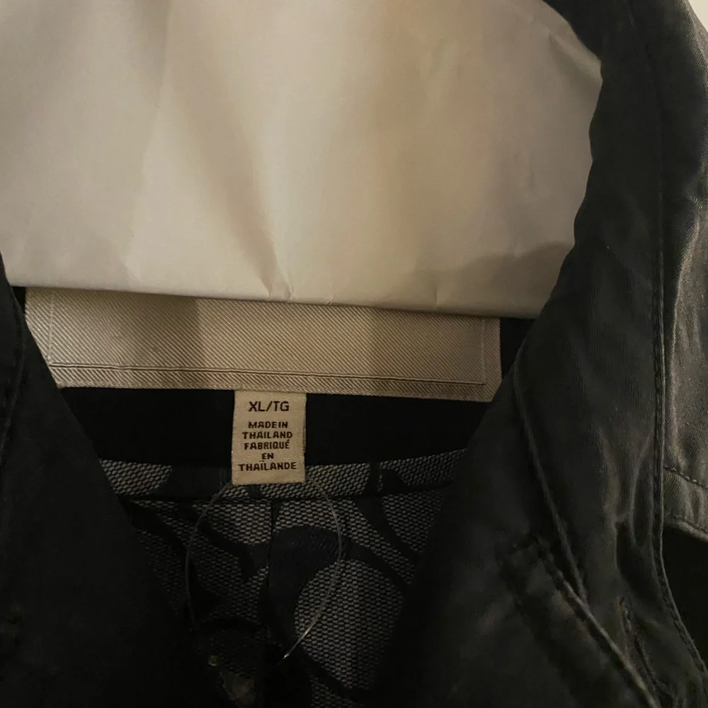 Coach Black Double-Breasted Trench Coat